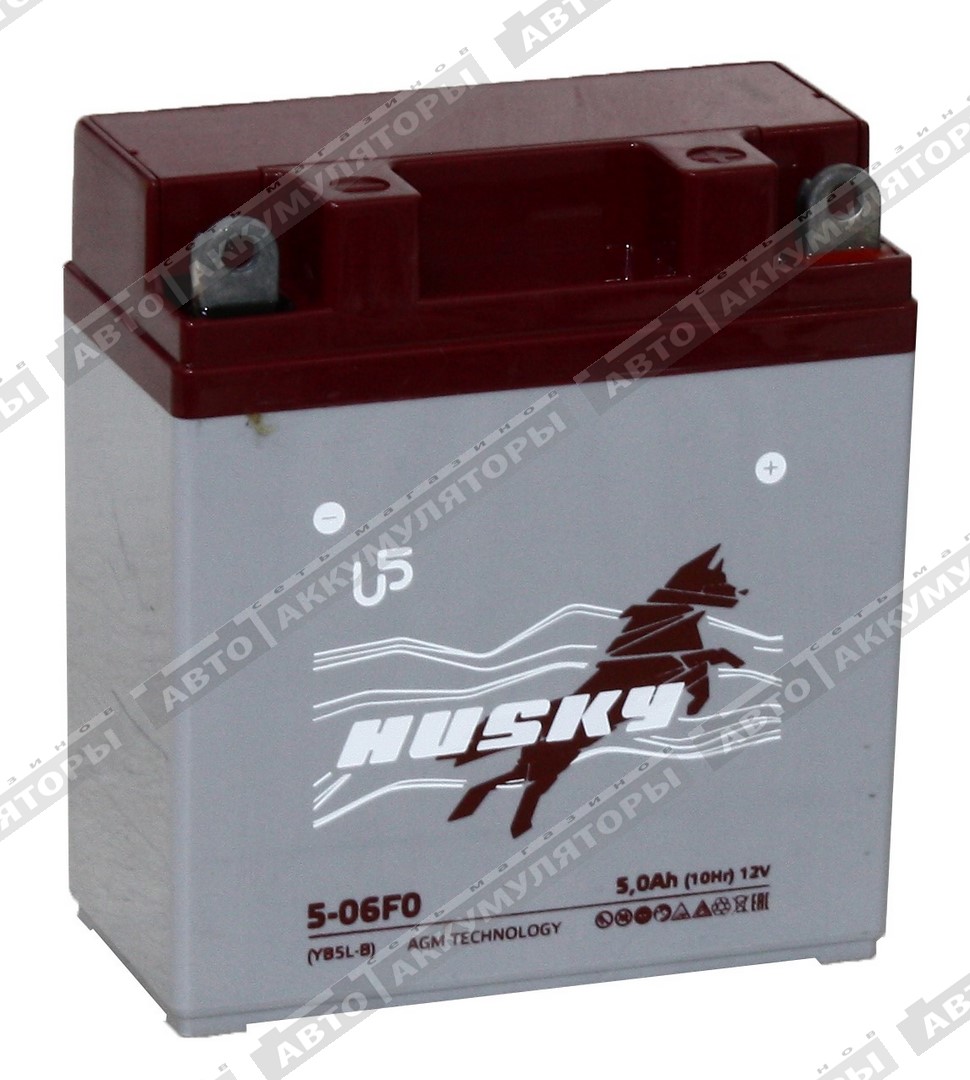 Мотоаккумулятор HUSKY 5-06F0 (CT 1205.1, 12N5-3B)