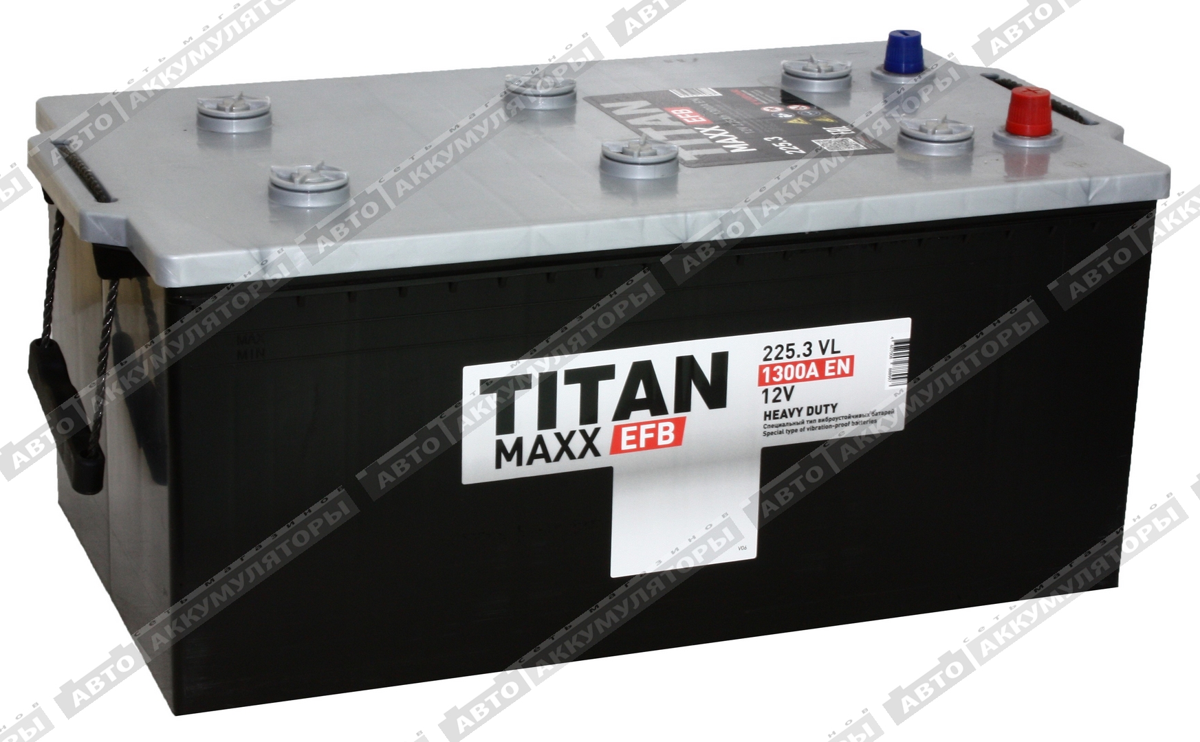 Грузовой аккумулятор Titan Maxx EFB 6СТ-225.3 L