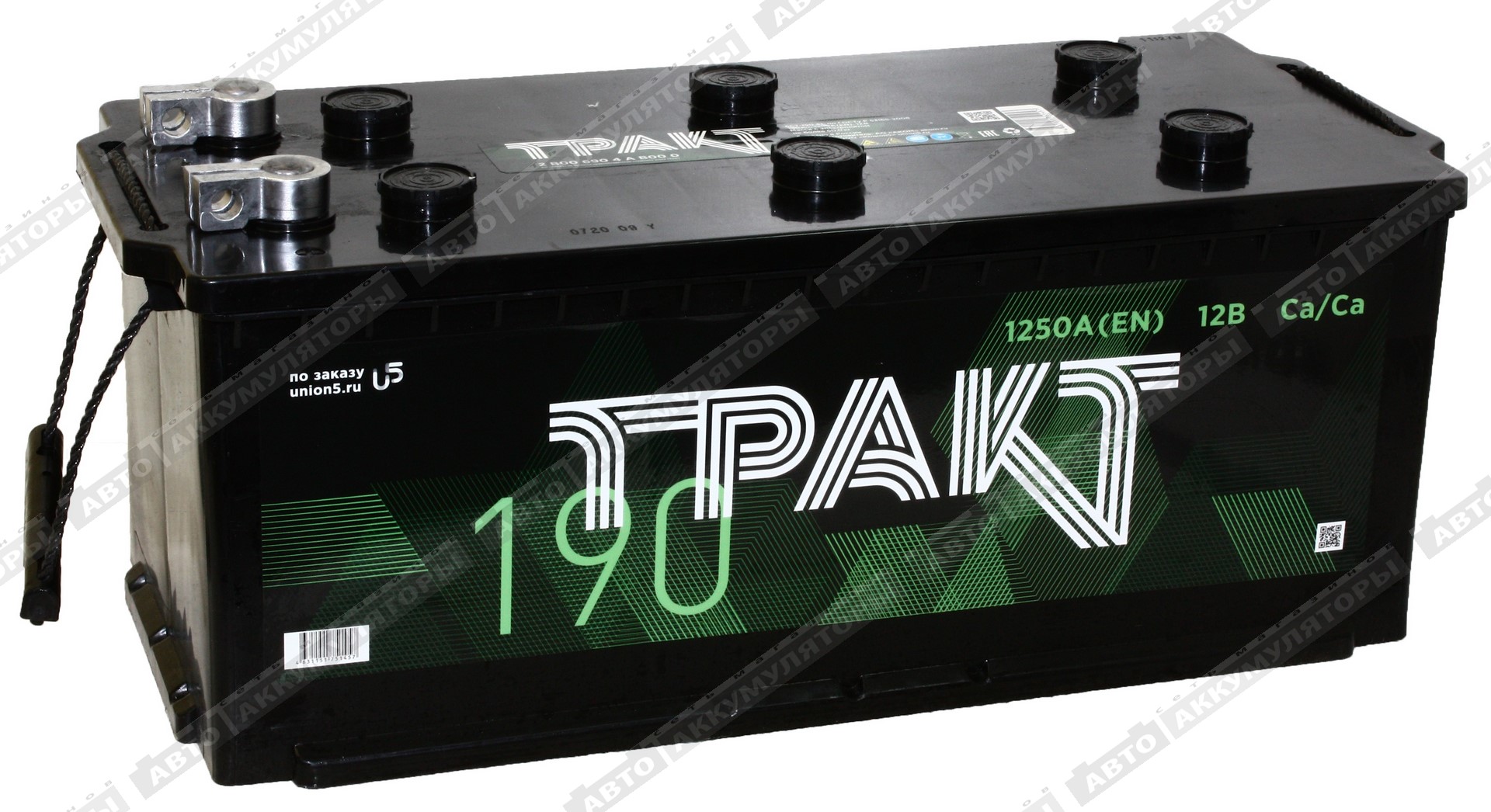 Грузовой аккумулятор Тракт 6СТ-190.4 L