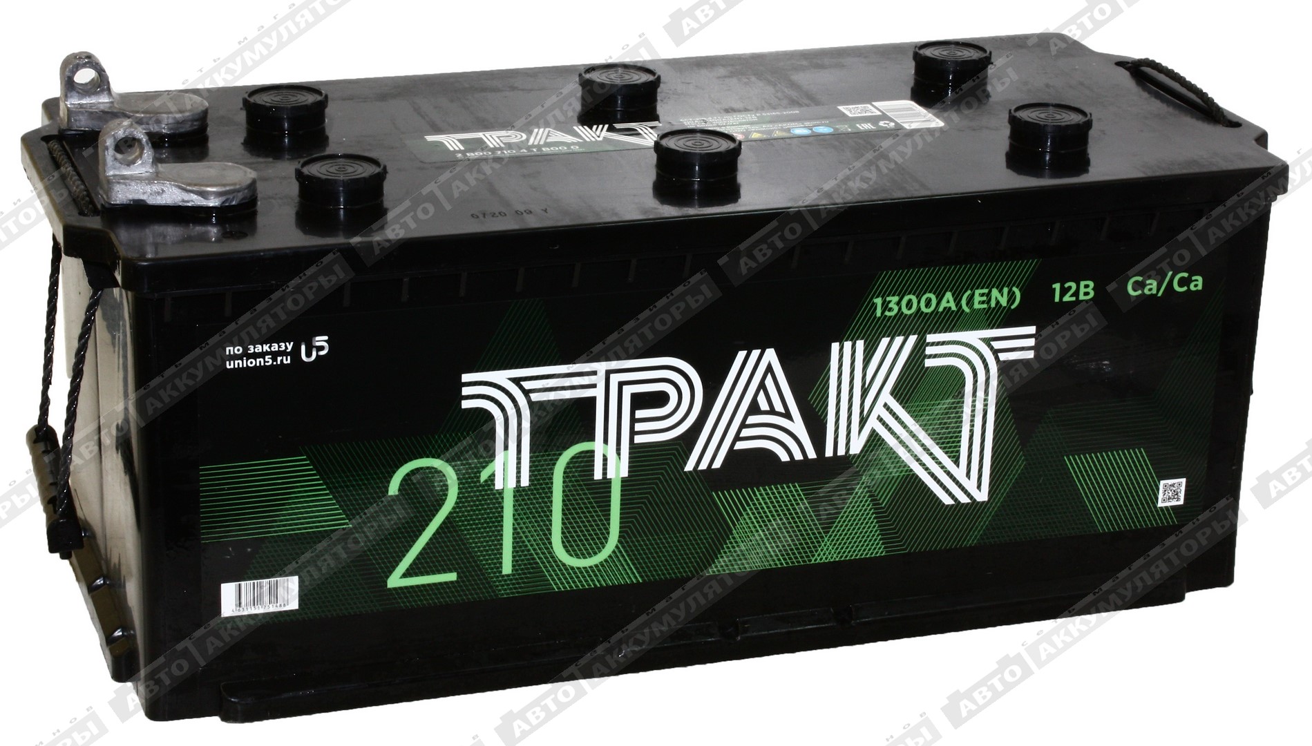 Грузовой аккумулятор Тракт 6СТ-210.4 L болт