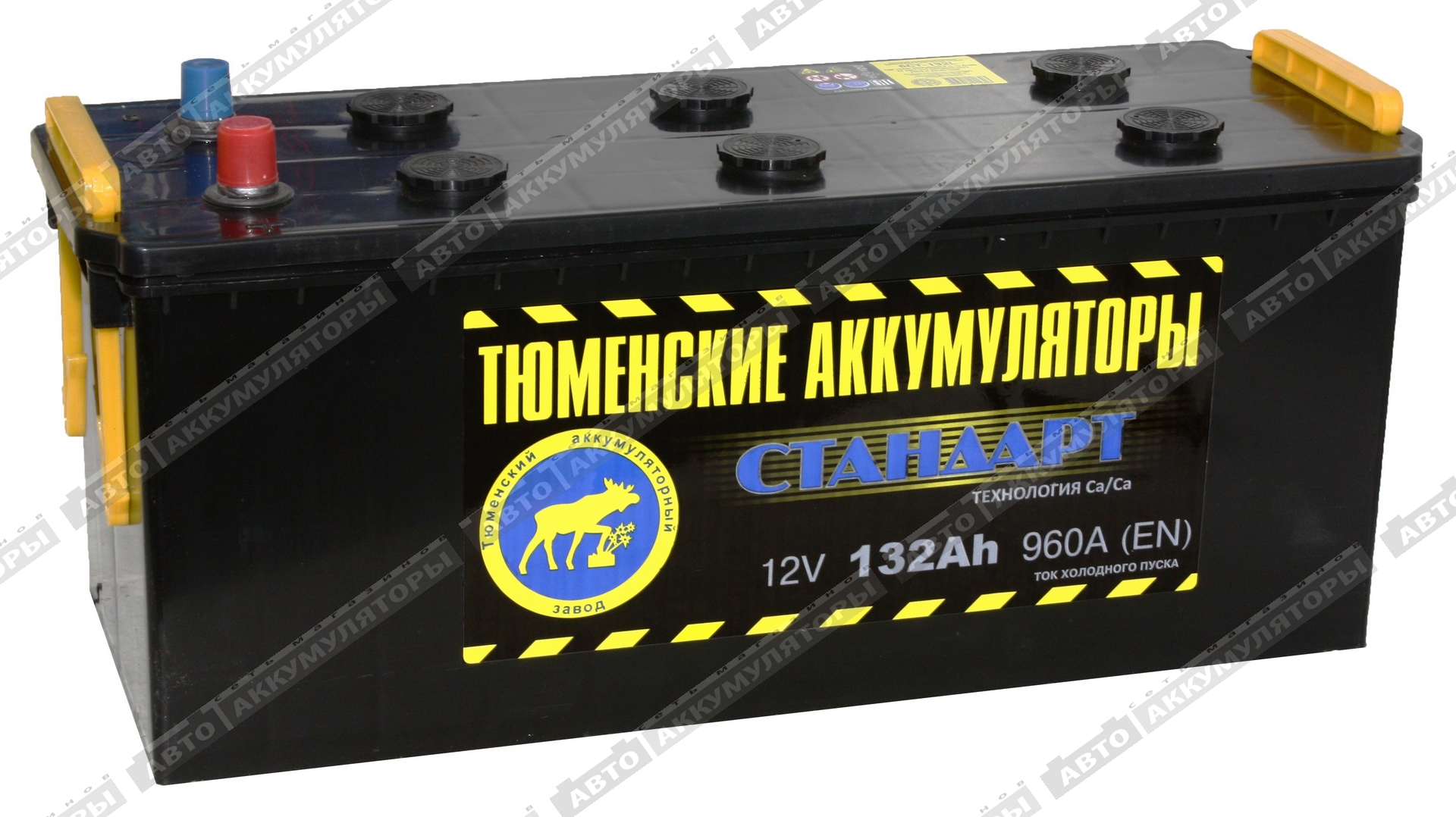 Грузовой аккумулятор Тюмень 6СТ-132L Standard