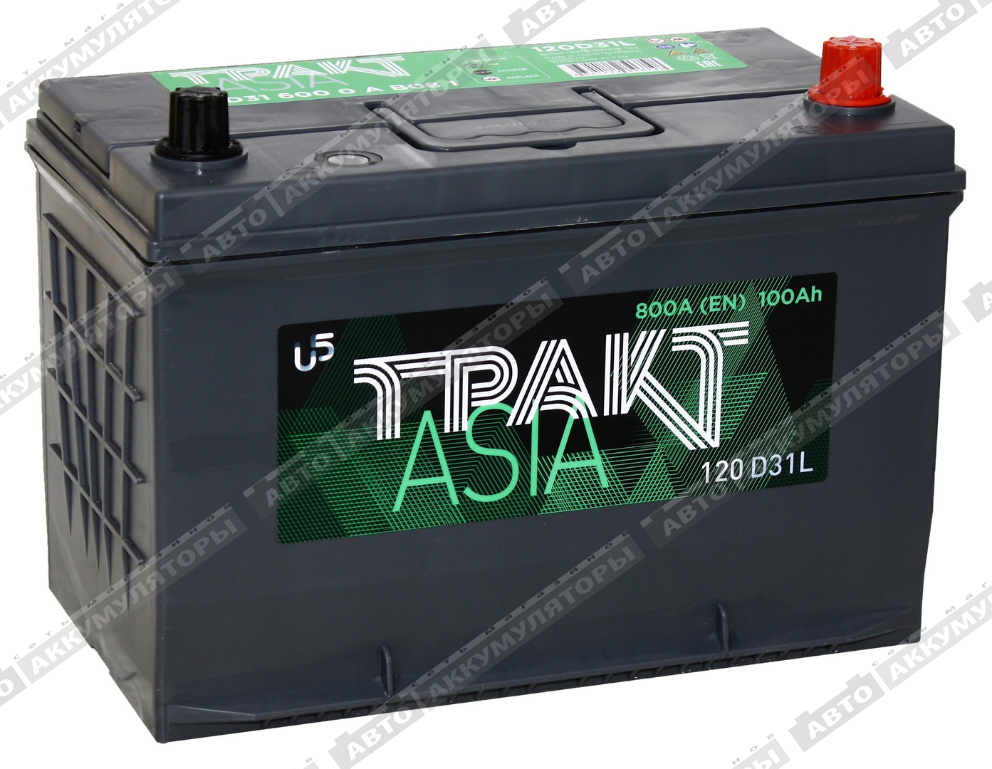 Тракт 6СТ-100.0 VL (120D31L) (Китай) 100 Ач